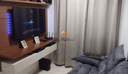 Apartamento à venda em Jundiaí-SP, no Jardim Santa Gertrudes: 2 quartos, 1 sala, 1 banheiro, 1 vaga de garagem, 52,85 m² de área.