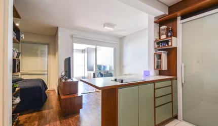 Espetacular studio para venda com 1 quarto, 49m²