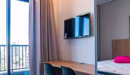 Atraente studio para venda com 1 quarto, 23.89m²