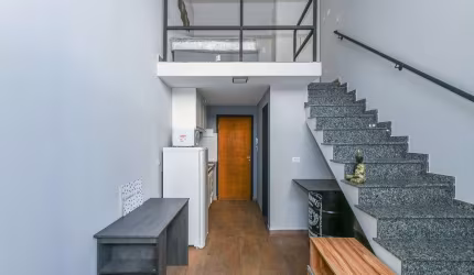 Deslumbrante studio para venda com 1 quarto, 34m²