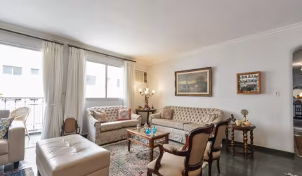 Agradável apartamento tipo para venda com 4 quartos, sendo 1 suíte, 161m²