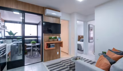 Atraente apartamento tipo para venda com 2 quartos, 38m²