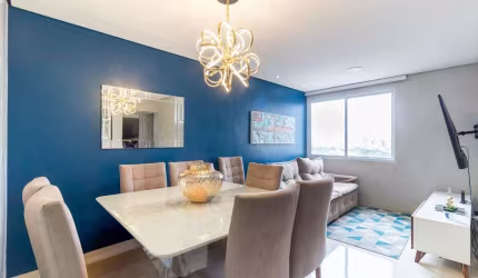 Atraente apartamento tipo para venda com 2 quartos, sendo 1 suíte, 69m²