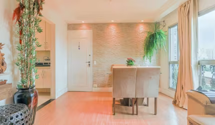 Sensacional apartamento tipo para venda com 1 quarto, 46m²