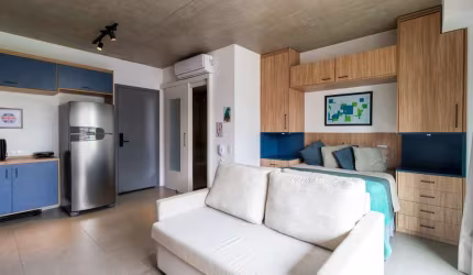 Excelente studio para venda com 1 quarto, 33m²