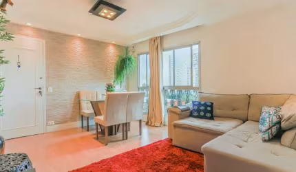 Confortável apartamento tipo para venda com 1 quarto, 46m²