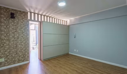 Confortável kitnet para venda com 1 quarto, sendo 1 suíte, 45m²