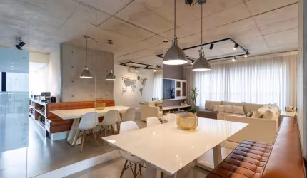 Espetacular apartamento tipo para venda com 1 quarto, sendo 1 suíte, 74m²