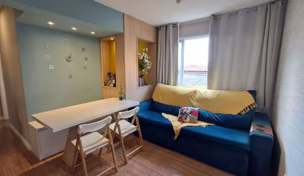 Elegante apartamento tipo para venda com 2 quartos, sendo 1 suíte, 72m²