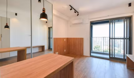 Aconchegante studio para venda e locação, 26m²