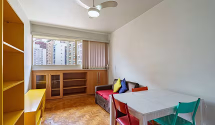 Atraente apartamento tipo para venda com 1 quarto, 48m²
