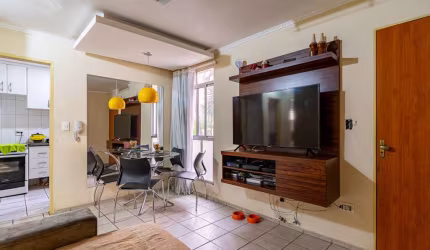 Aconchegante apartamento tipo para venda com 2 quartos, 45m²