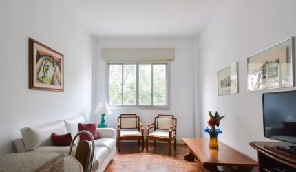 Confortável apartamento tipo para venda com 1 quarto, 58m²