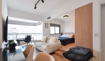 Sensacional apartamento tipo para venda com 1 quarto, sendo 1 suíte, 49m²