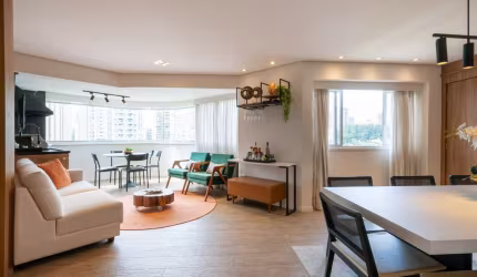 Versátil apartamento tipo para venda com 3 quartos, sendo 2 suítes, 116m²