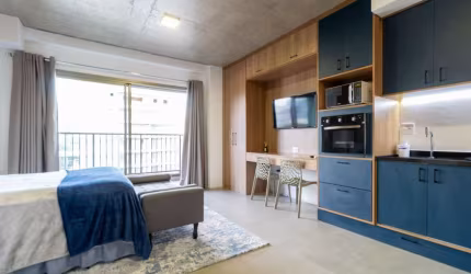 Aconchegante studio para venda com 1 quarto, 33m²