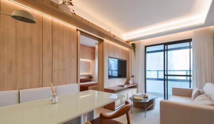 Aconchegante apartamento tipo para venda com 1 quarto, sendo 1 suíte, 39m²