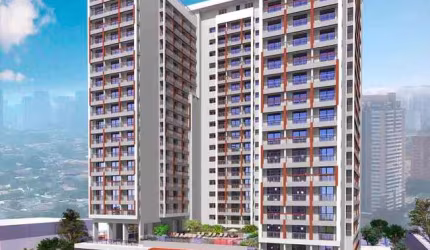 Confortável studio para venda com 1 quarto, 24m²