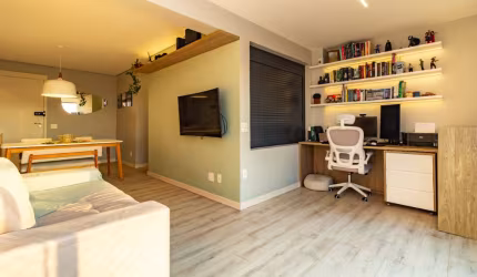 Confortável apartamento tipo para venda com 2 quartos, sendo 1 suíte, 73m²