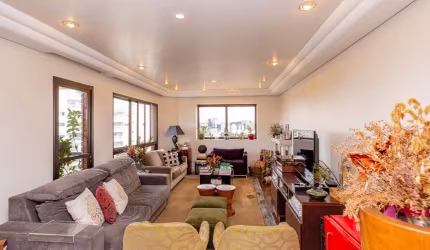Elegante apartamento tipo para venda com 4 quartos, sendo 3 suítes, 194m²
