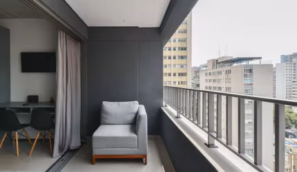 Confortável studio para venda com 1 quarto, 23m²