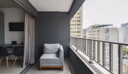Atraente studio para venda com 1 quarto, 23m²