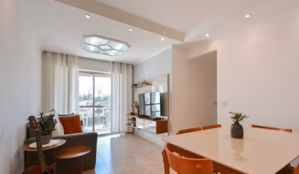 Confortável apartamento tipo para venda com 3 quartos, sendo 1 suíte, 65m²