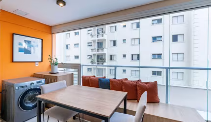 Elegante studio para venda com 1 quarto, 40m²
