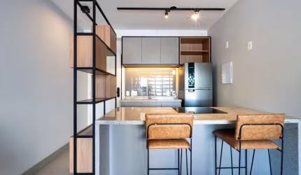 Sensacional studio para venda com 1 quarto, 40m²