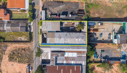 Agradável galpão industrial para venda, 830m²