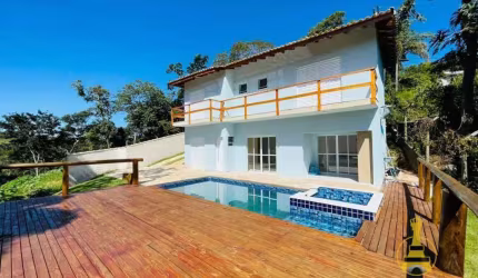 Chácara com 3 dormitórios à venda, mobiliada, 1400 m² por R$ 820.000 - Jundiaizinho - Mairiporã/SP