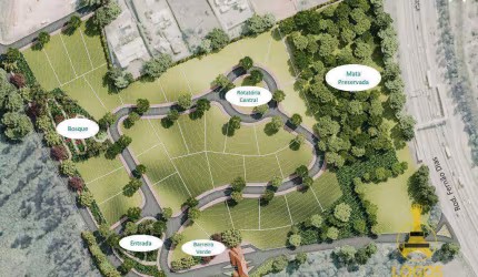 Terreno à venda, 1000 m² por R$ 851.054,00 - Jardim Estância Brasil - Atibaia/SP