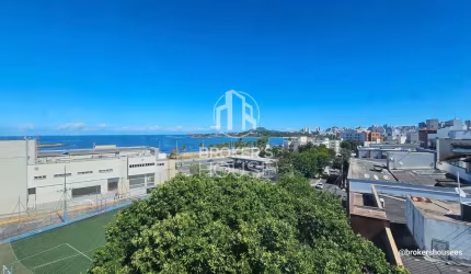 Apartamento de 4 Suítes com Escritório na Quadra do Mar | 240m² | 3 Vagas | Vista Livre