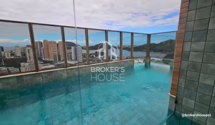 Apartamento à venda, 2 quartos/suite - andar alto -  Praia do Suá, Vitória, ES