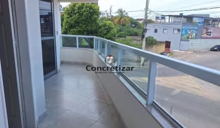 Apartamento com 2 quartos para alugar na Avenida Salvador Peçanha, 50, Ipiranga, Guarapari, 75 m2 por R$ 2.250