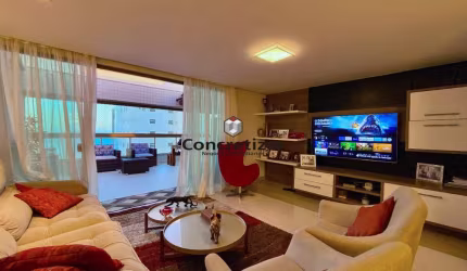 Imperdível cobertura de luxo com 4 quartos e 3 vagas na Praia do Morro, Guarapari-ES: 210 m² de puro conforto!