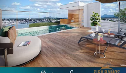 LANÇAMENTO FRENTE PARA O MAR 3 QUARTOS (2 SUÍTES) RESIDENCIAL SOLAR DA PRAIA - PRAINHA - MUQUIÇABA, GUARAPARI/ES