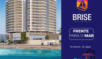 LANÇAMENTO FRENTE PARA O MAR 3 QUARTOS (1 E 2 SUÍTES) BRISE PRAIA DA CERCA, GUARAPARI/ES