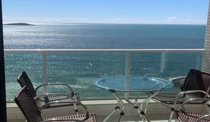 APARTAMENTO FRENTE PARA O MAR 3 QUARTOS (1 SUÍTE) PRAIA DO MORRO, GUARAPARI/ES