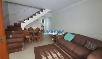 Sobrado com 3 dormitórios à venda, 177 m² por R$ 630.000,00 - Vila Palmares - Santo André/SP