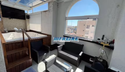 Cobertura com 2 dormitórios à venda, 145 m² por R$ 1.200.000,00 - Olímpico - São Caetano do Sul/SP