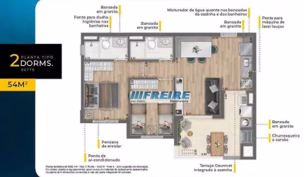 Apartamento à venda, 54 m² por R$ 506.100,00 - Vila Prudente (Zona Leste) - São Paulo/SP