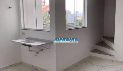 Cobertura com 2 dormitórios à venda, 105 m² por R$ 620.000,00 - Bairro Campestre - Santo André/SP