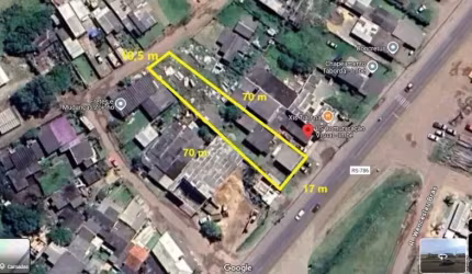 Terreno Comercial à Venda na Av. Paraguassú – Bairro Presidente, Imbé
