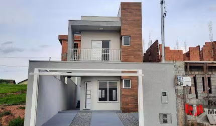 Sobrado Novo - 3 dormitórios e 2 vagas -  Chácara Roselândia - Cotia