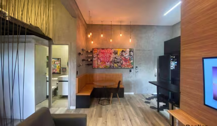 Apartamento mobiliado de alto padrão na Granja Viana,à venda, 38 m² por R$ 460.000 - Granja Viana - Cotia/SP