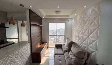 Apartamento com 2 dormitórios, 47 m² - venda por R$ 270.000,00 ou aluguel por R$ 2.850,00/mês - Carapicuíba - Carapicuíba/SP