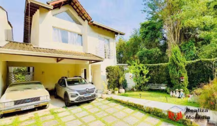 Casa com 3 suites e piscina privativa, 232 m² - venda por R$ 1.660.000 ou aluguel por R$ 10.000/mês - Granja Viana - Cotia/SP