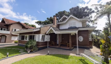 Casa em condomínio fechado com 4 quartos à venda na Bruno Ernesto Riegel, 792, Planalto, Gramado por R$ 3.700.000
