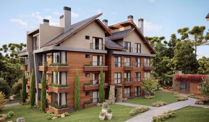 Apartamento com 2 quartos à venda na Ema Ferreira Bastos, 1, Avenida Central, Gramado por R$ 1.460.080
